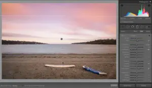 Lightroom Classic CC Gradient Tool