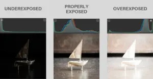 Photograph Exposure Comparison