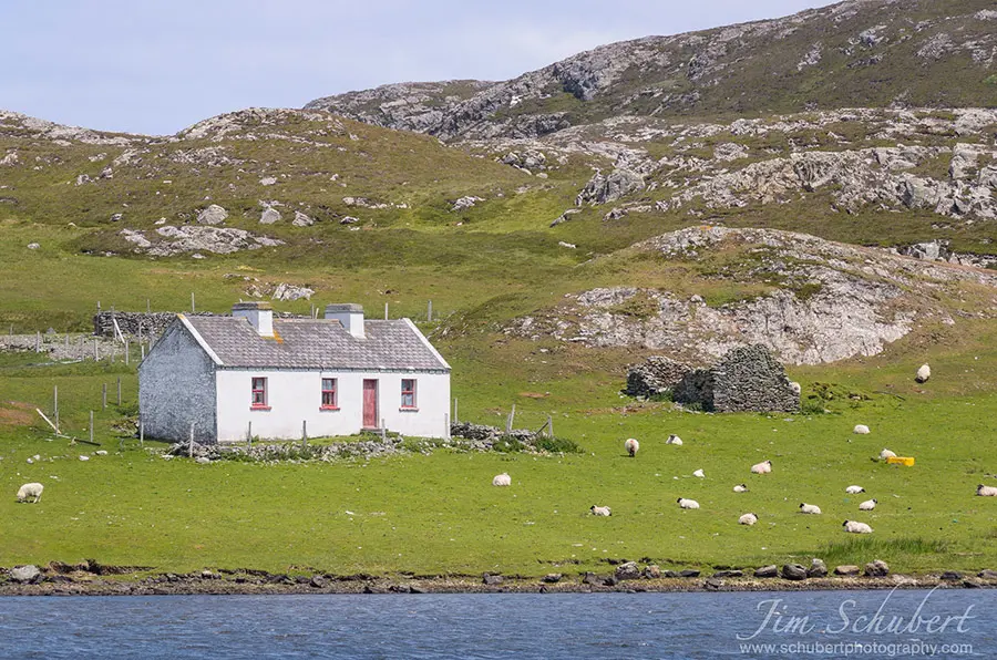 Solitary White Cottage (Schubert Photography)