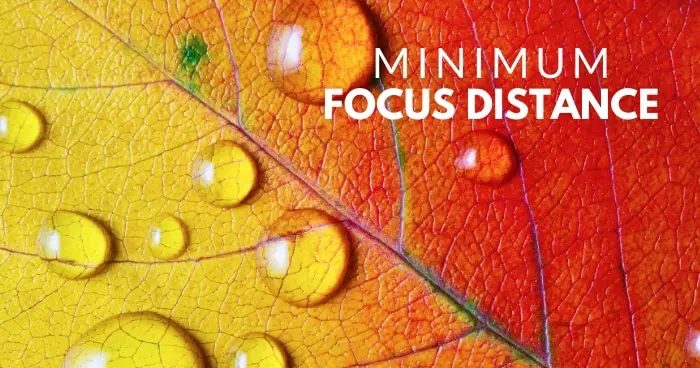Minimum Focus Distance